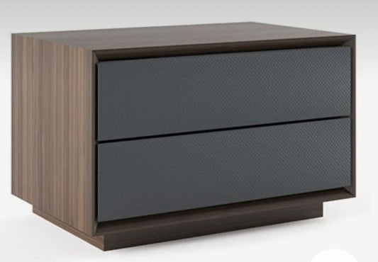 Noir Veneer Night Stand