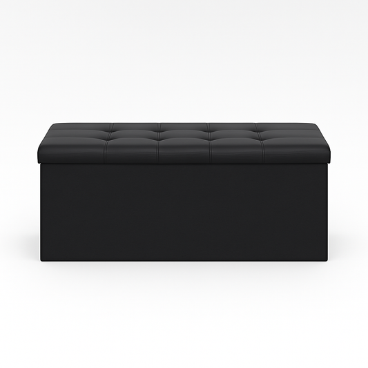 Noir Vault Ottoman