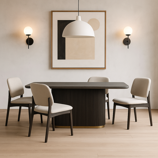 BravΓ© Noir Dining Table