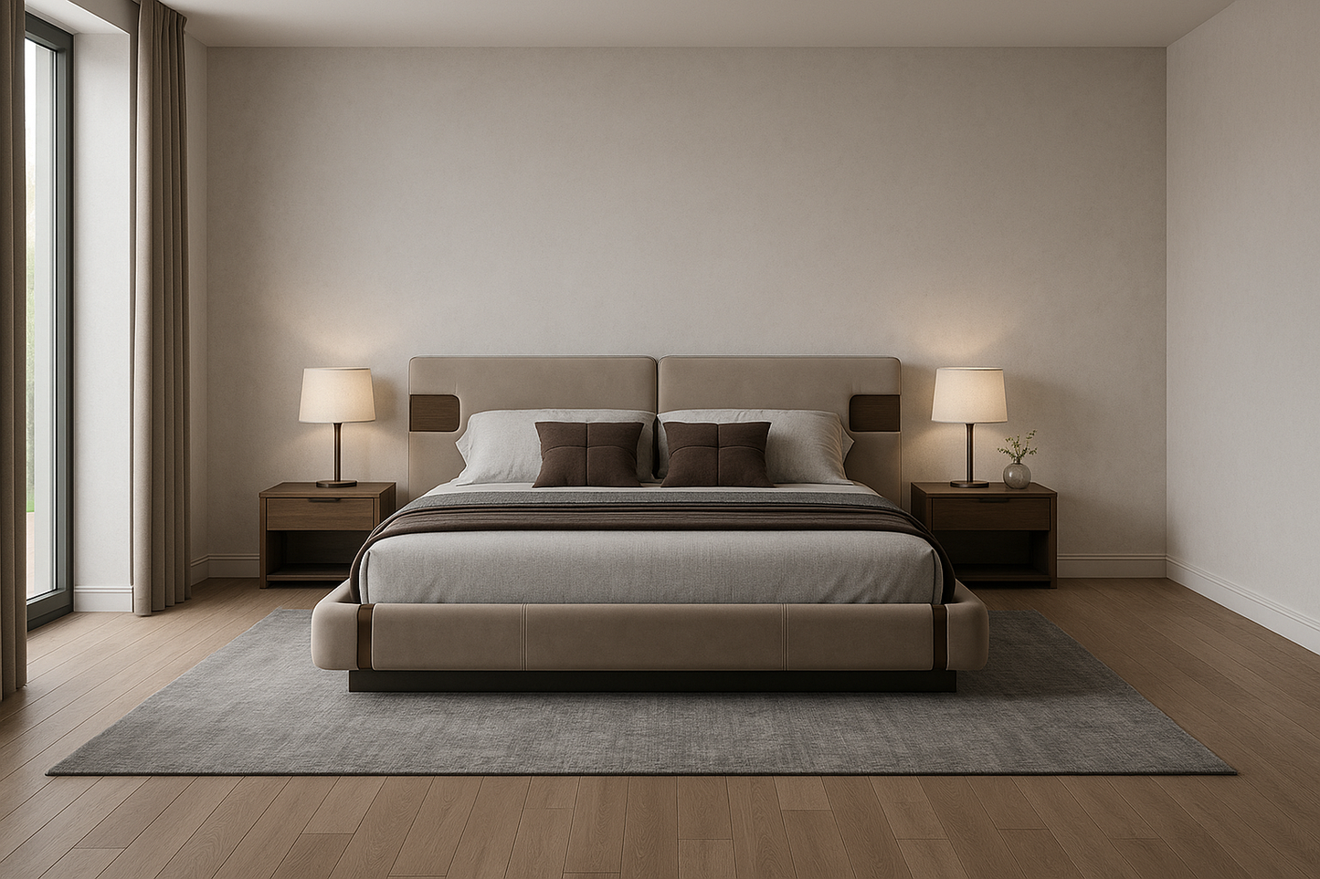Ivory Drift Bed