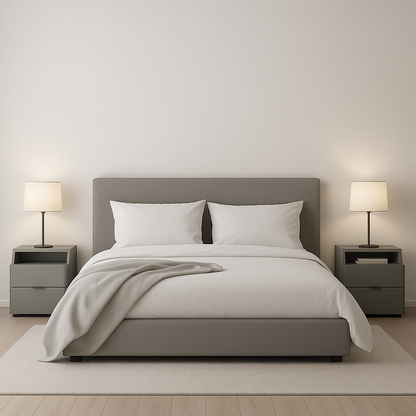Olive Ripple Night Stand