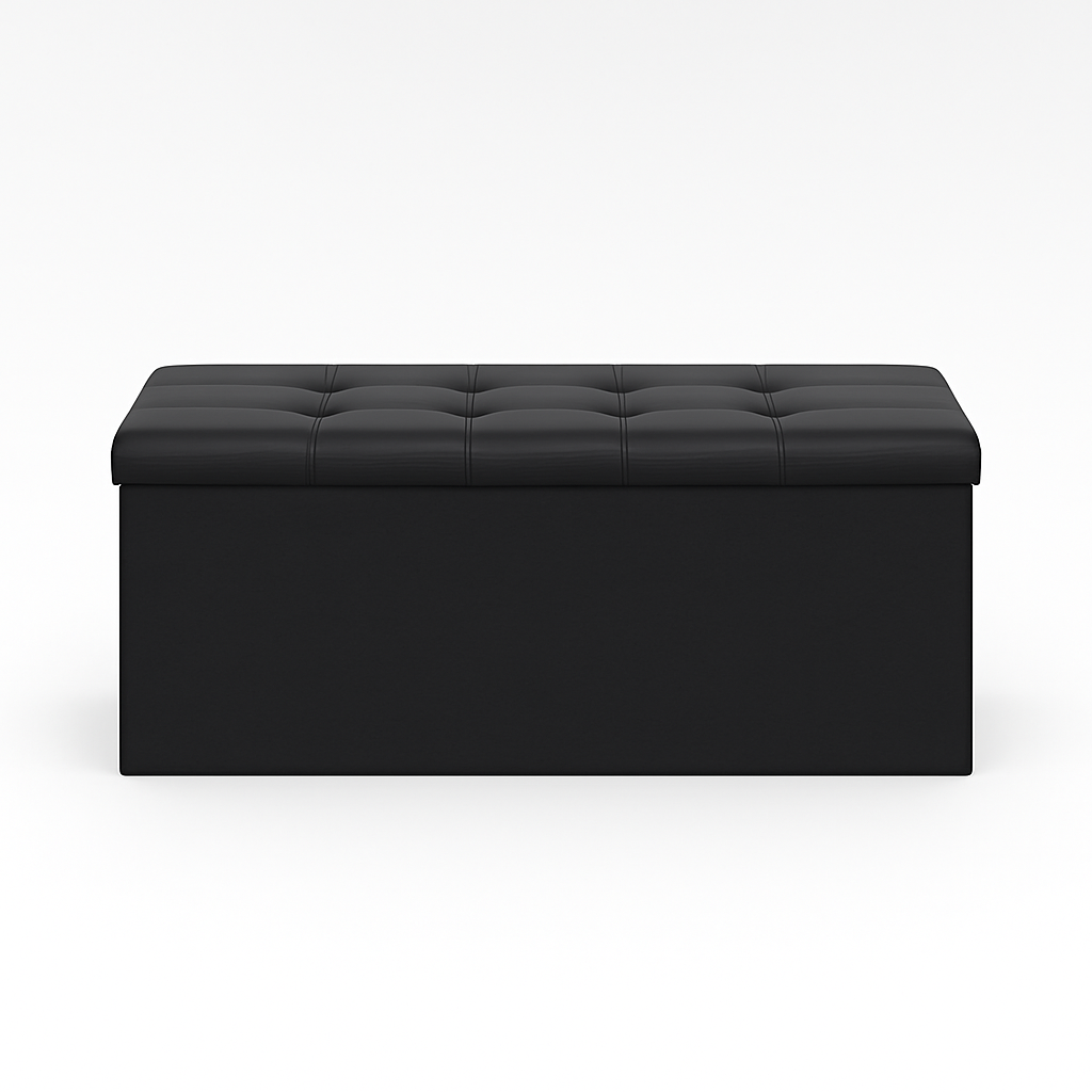 Noir Vault Ottoman