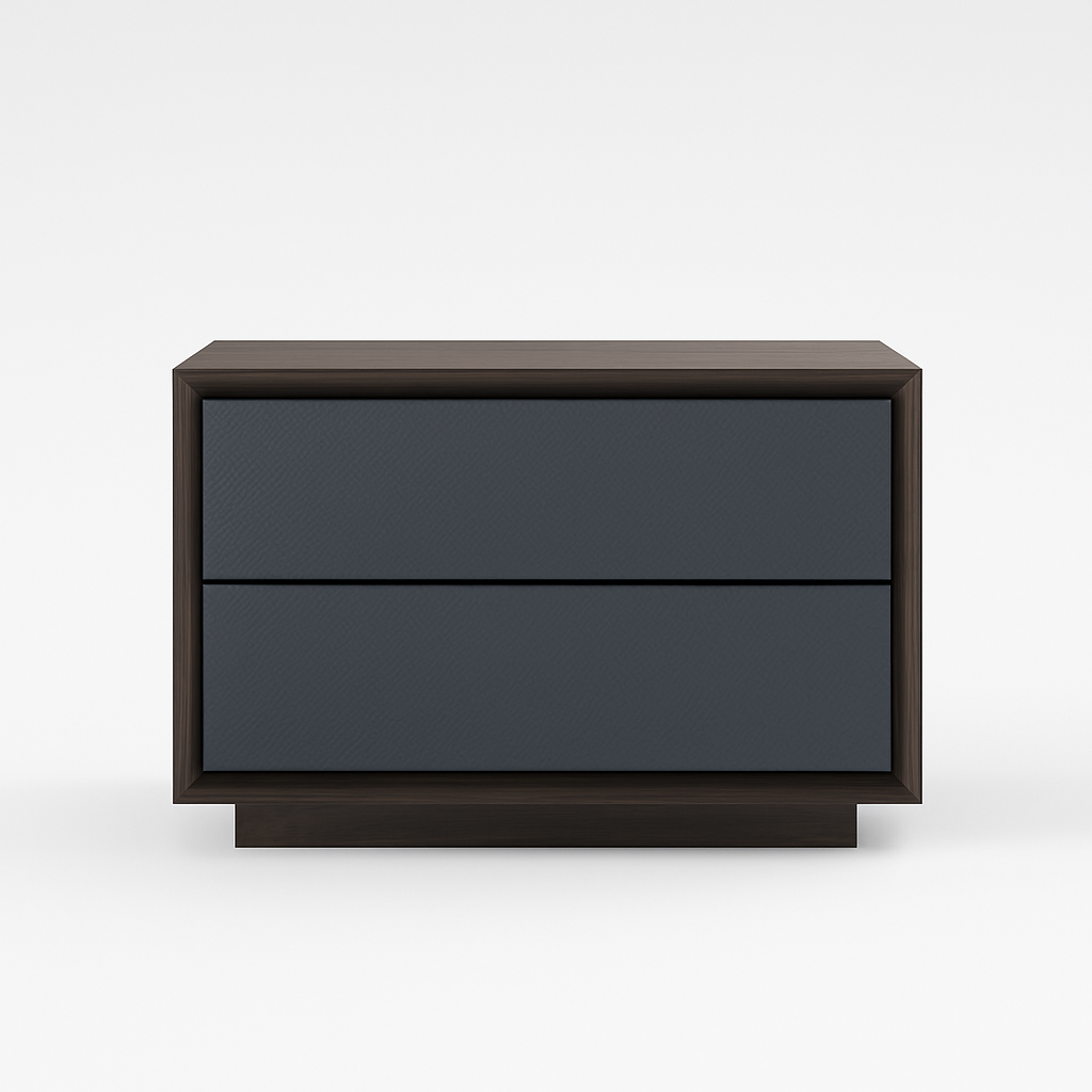Noir Veneer Night Stand